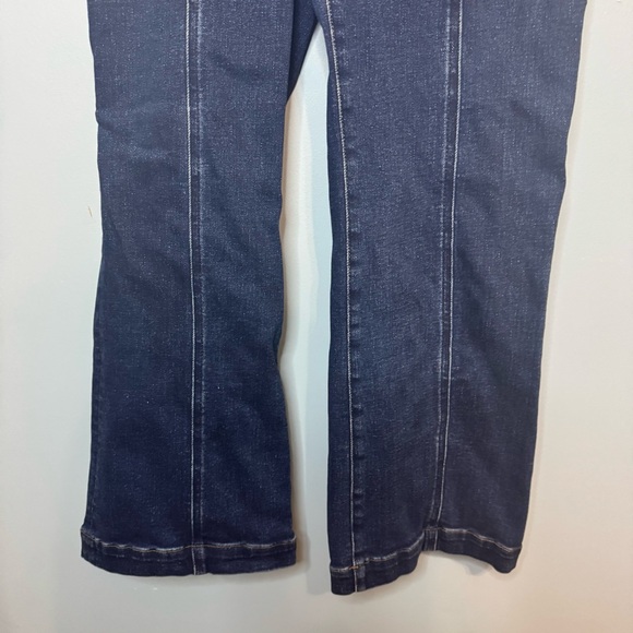 Madewell Mid Rise Kick Out Crop Jeans in Luana Wash Seam Edition Size 30 - Picture 7 of 14